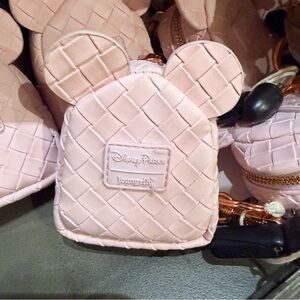 NWT Disney Parks Loungefly Mini Backpack Keychain PINK
